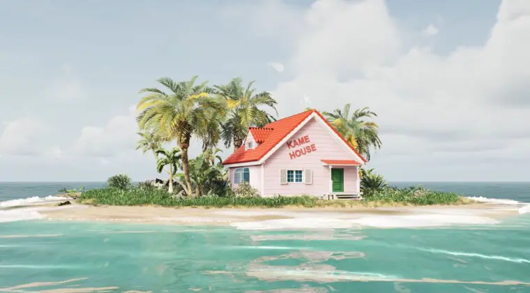 Imagen de Dragon Ball: Recrean la casa del Maestro Roshi con Unreal Engine; ¡te dejará sin palabras!