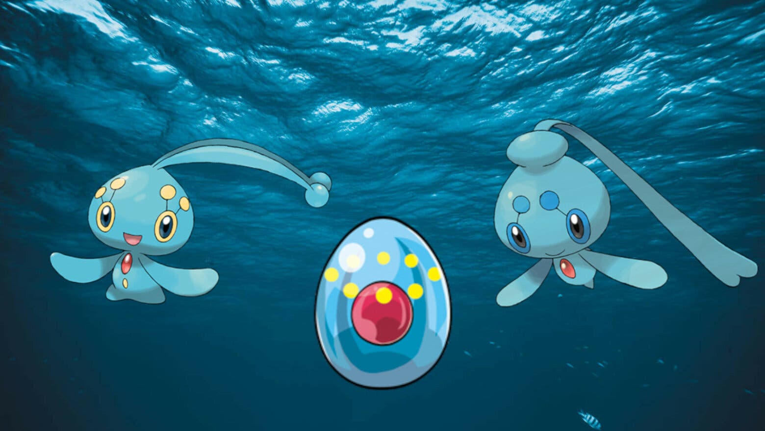 Manaphy Huevo Phione Pokemon