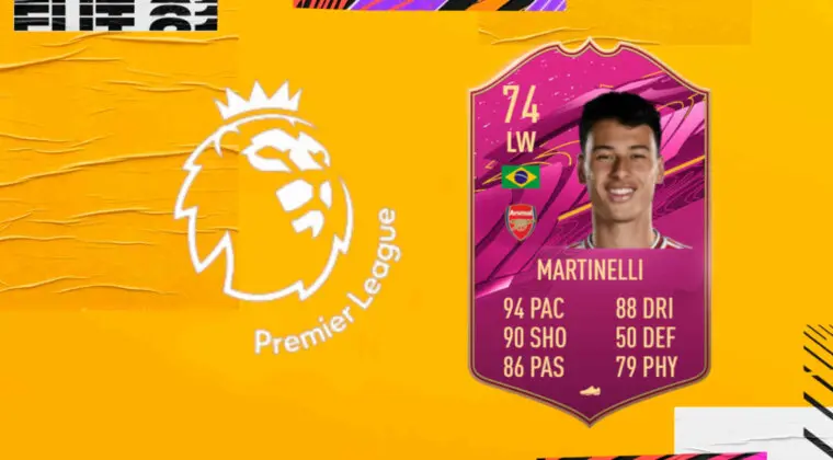 Imagen de FIFA 21: Martinelli FUTTIES gratuito, el sorprendente extremo de la Premier League de plata con números muy altos