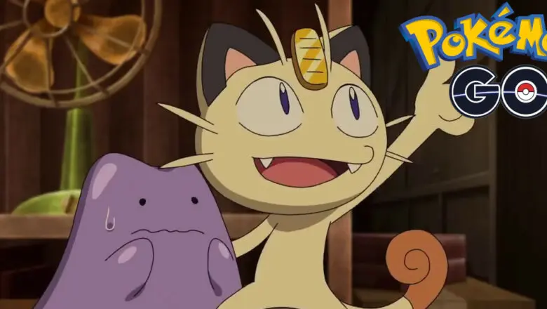 Meowth y Ditto Pokemon GO
