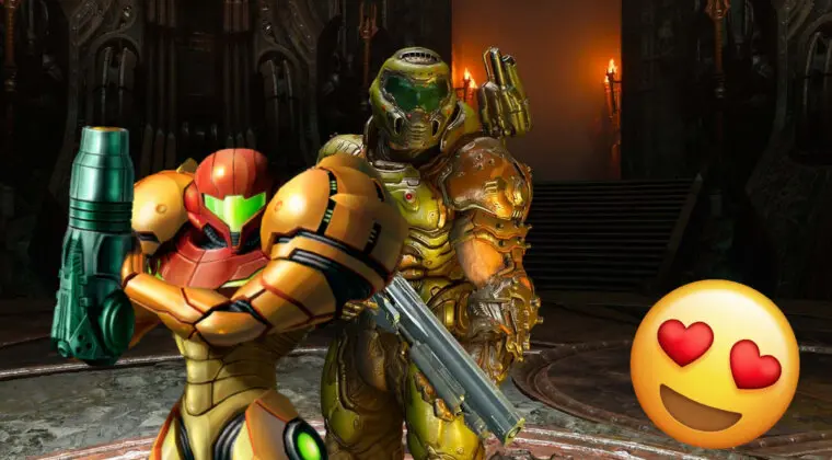 Imagen de Metroid se fusiona con DOOM en un arte conceptual y este es el increíble resultado