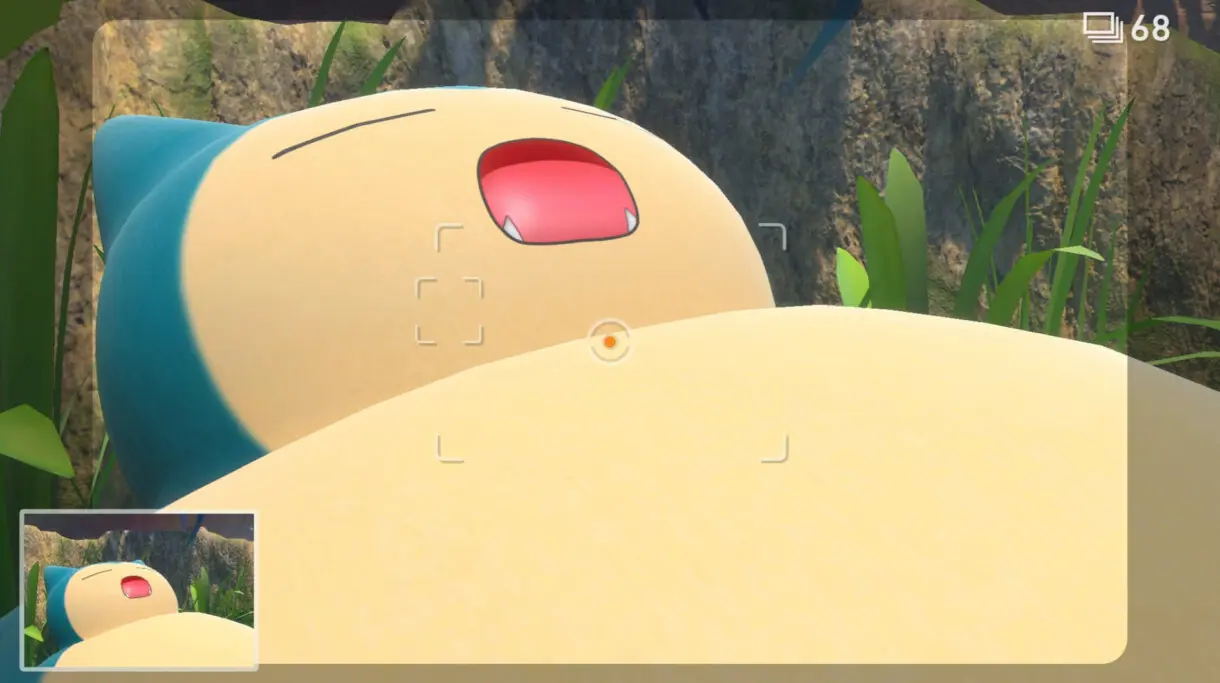 New Pokemon Snap Snorlax