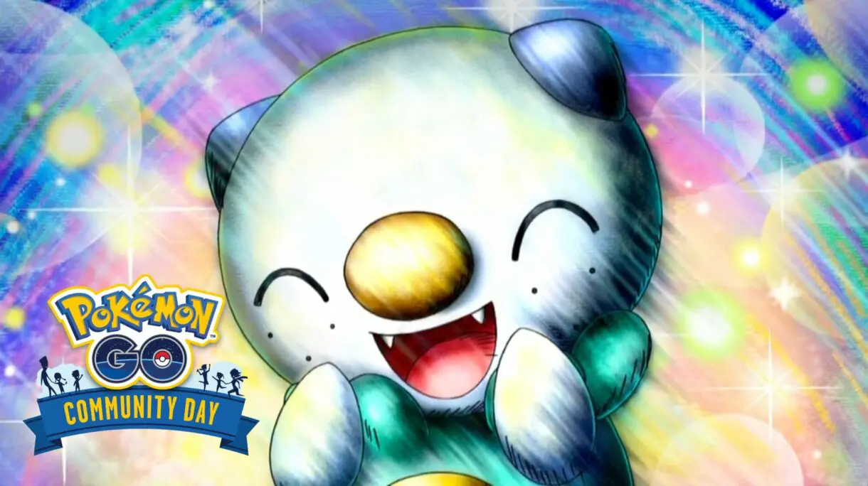 Oshawott Pokemon GO Dia de la Comunidad
