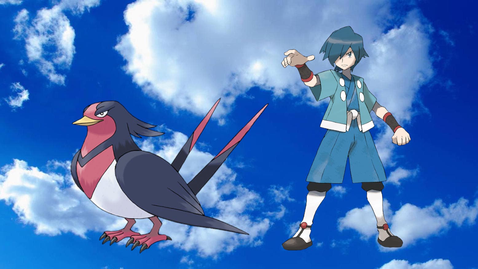 Pegaso y Swellow Pokemon Masters EX