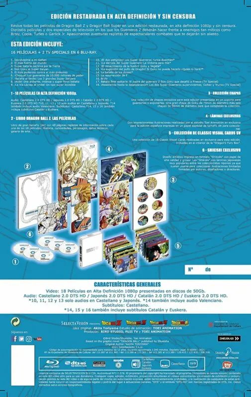 peliculas dbz y dbs 3