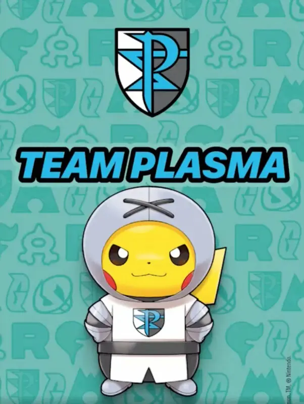 Pikachu Equipo Plasma