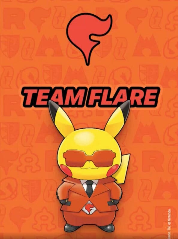 Pikachu Team Flare