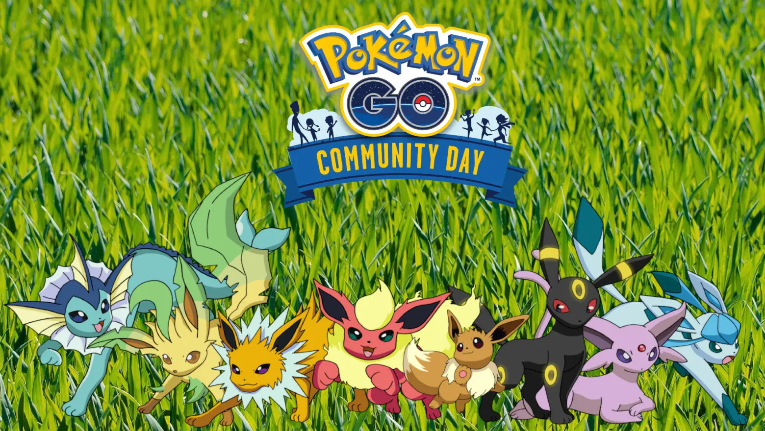 Pokemon GO Dia de la Comunidad Eevee eeveelutions