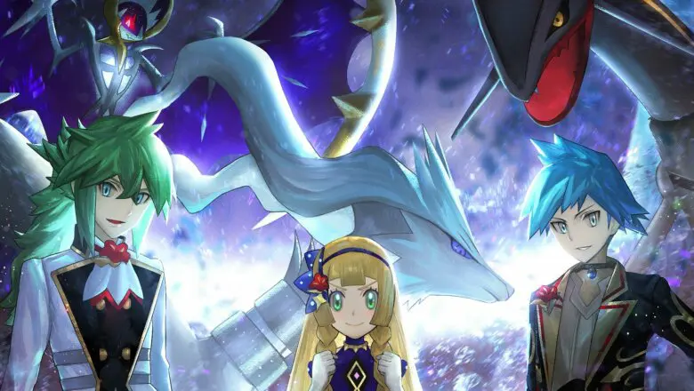 Pokemon Masters EX Lylia Maximo N arte portada