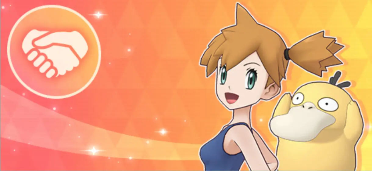 Pokemon Masters EX Psyduck y Misty