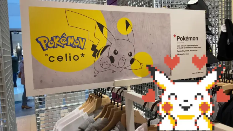 Pokemon x Celio ropa Pikachu