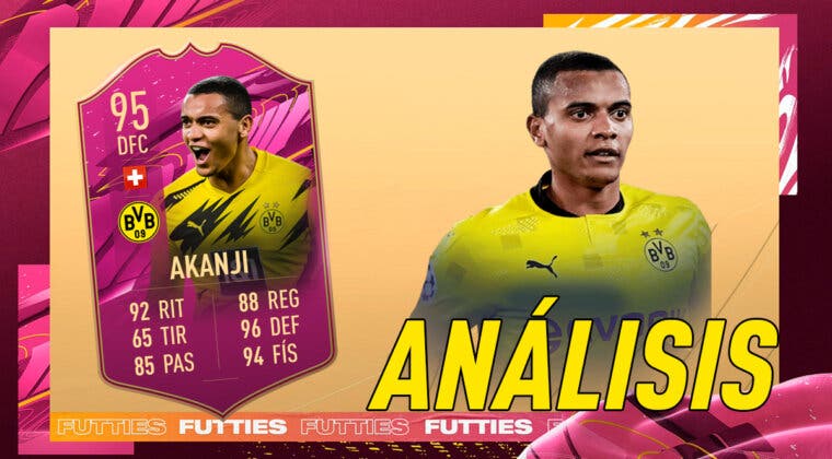 Imagen de FIFA 21: análisis de Akanji FUTTIES gratuito. ¿Central de primerísimo nivel?