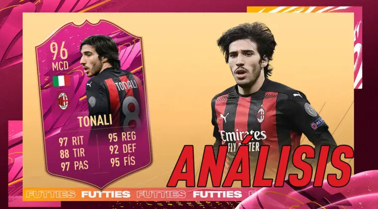 Imagen de FIFA 21: análisis de Sandro Tonali FUTTIES gratuito, un mediocentro brutal