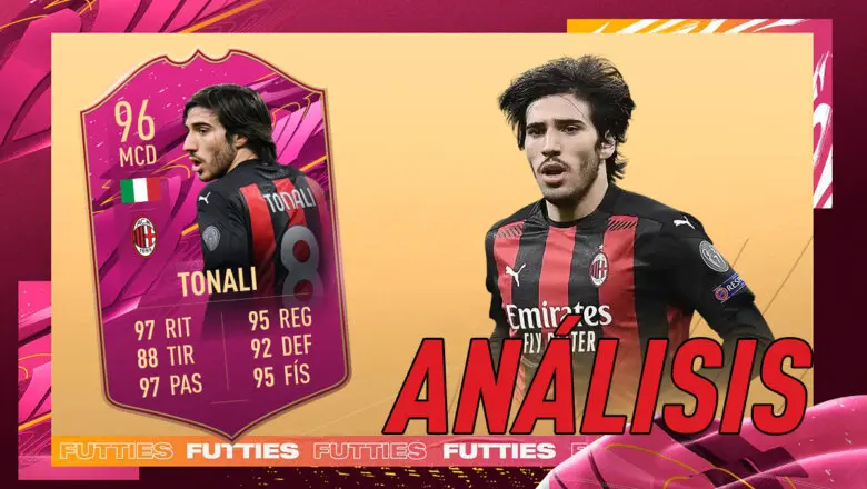 FIFA 21 Ultimate Team Análisis Tonali FUTTIES