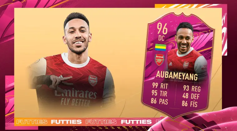 Imagen de FIFA 21: ¿Merece la pena Aubameyang FUTTIES? + Solución del SBC