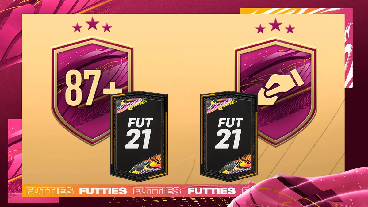FIFA 21 Ultimate Team SBC Mejora 87+ x10 Votación FUTTIES
