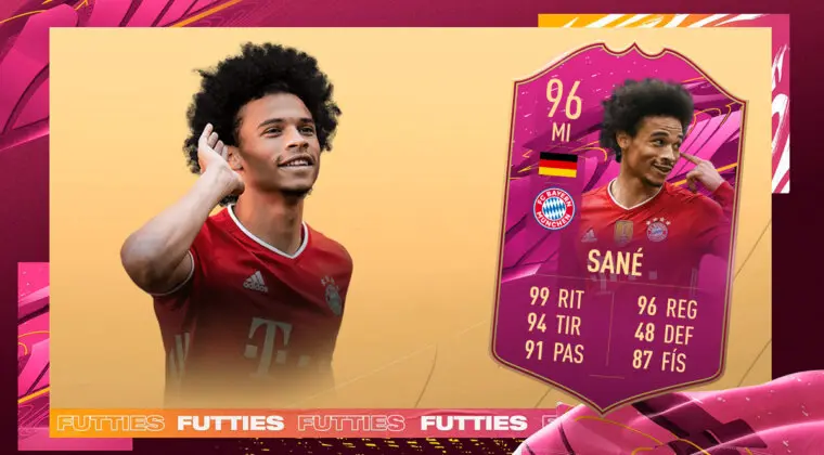 Imagen de FIFA 21: ¿Merece la pena Leroy Sané FUTTIES? + Solución del SBC