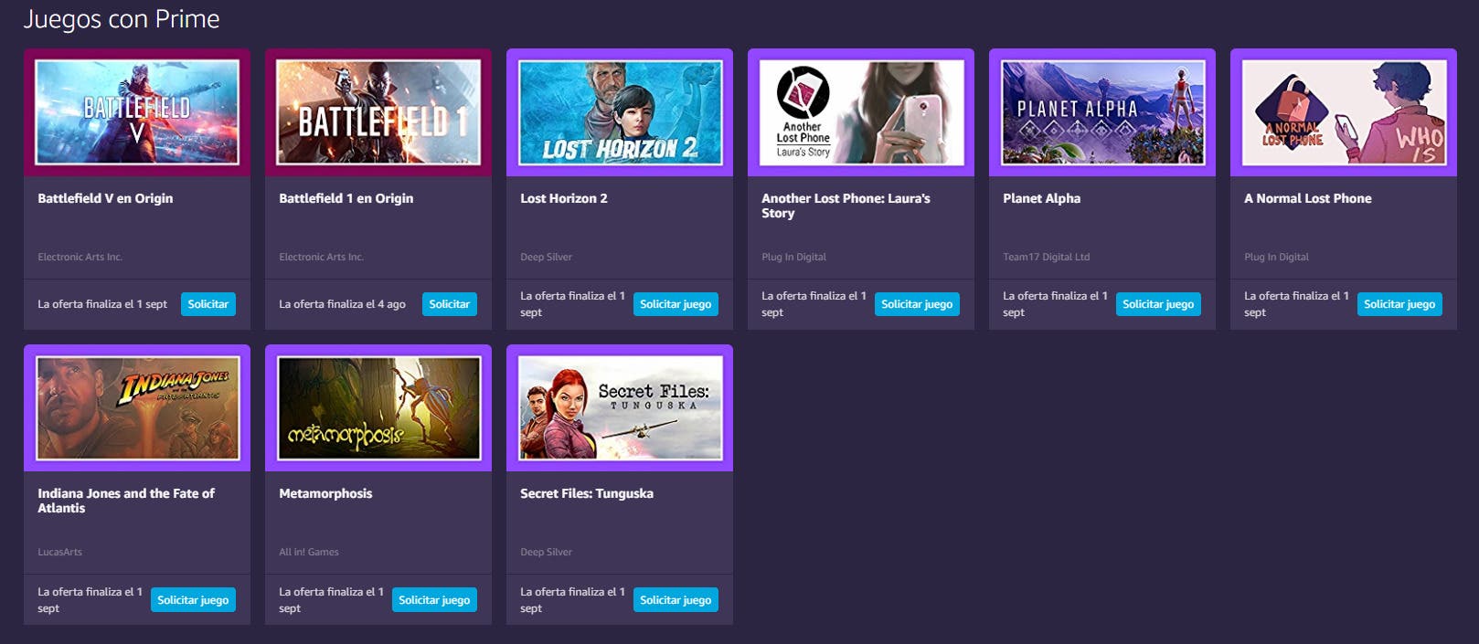 Puedes descargar gratis estos 8 juegos si eres miembro Twitch Prime!