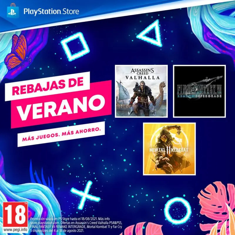 psstore rebajas de verano games