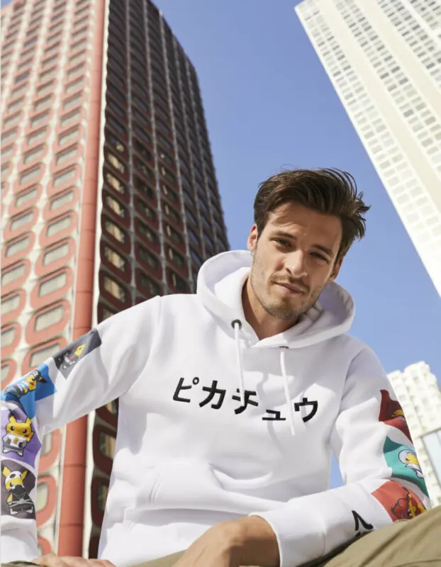 ropa de Pokemon Sudadera Pikachu equipos malvados