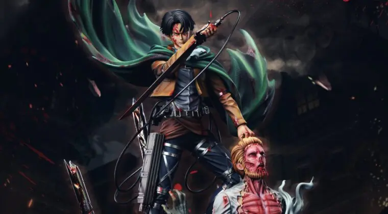 Imagen de Shingeki no Kyojin: así es la nueva y detallada figura protagonizada por Levi y Zeke