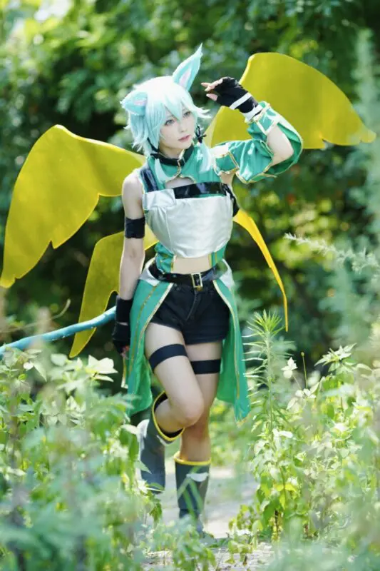Sword Art Online cosplay Sinon ALO