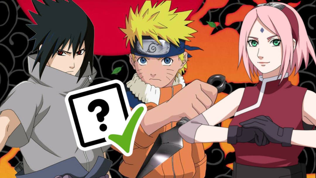 Naruto: Descubre con este test qué personaje eres del anime