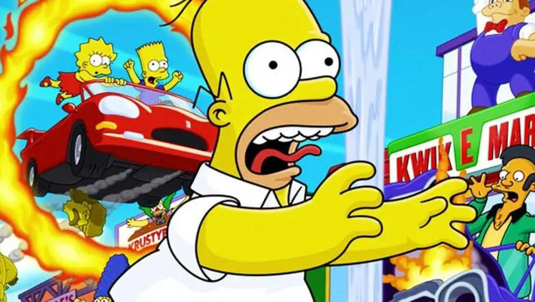 the simpsons hit and run