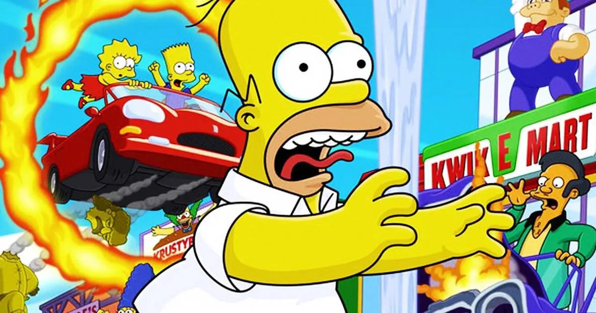 the simpsons hit and run