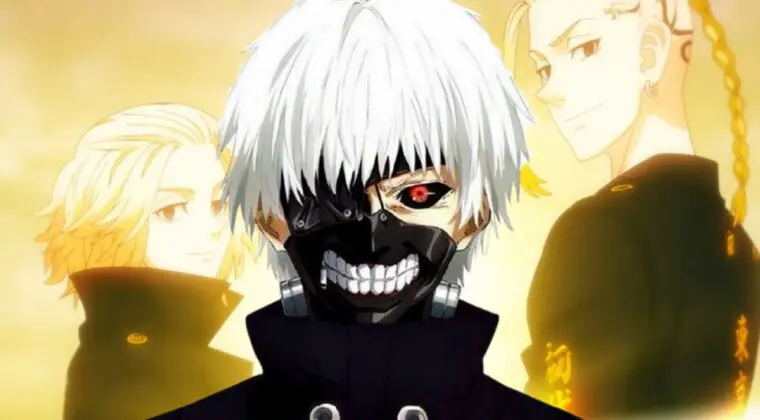 Imagen de El autor de Tokyo Ghoul dibuja a los personajes de Tokyo Revengers con su oscuro toque