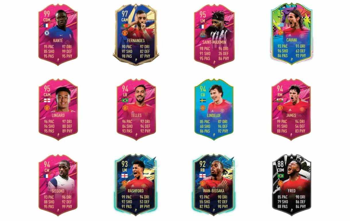 Links verdes de Martial FUTTIES. FIFA 21 Ultimate Team