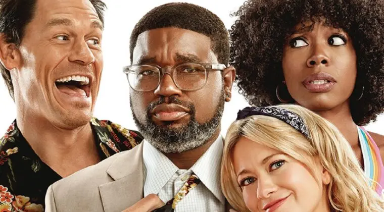 Imagen de Crítica de Amigos Pasajeros: John Cena y Meredith Hagner brillan en una película aceptable