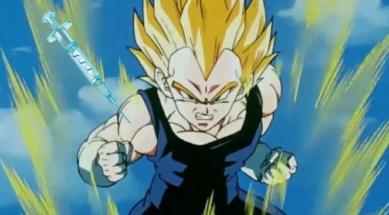 Imagen de Dragon Ball Z: Vegeta y la vacuna del COVID-19 se hacen virales