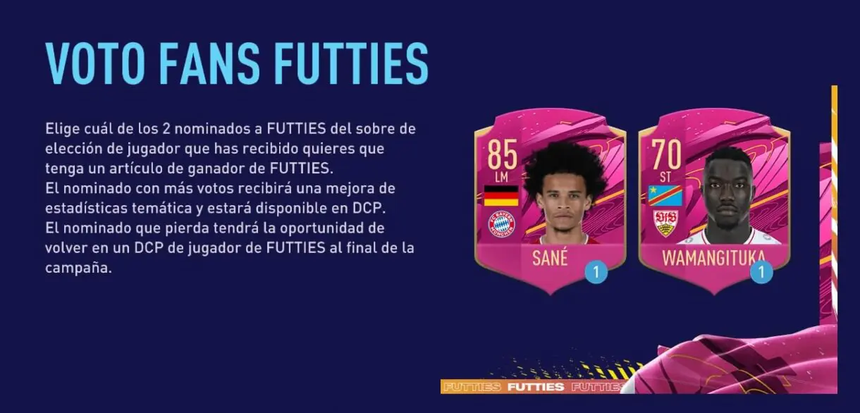 FIFA 21: llega una nueva votación FUTTIES a Ultimate Team