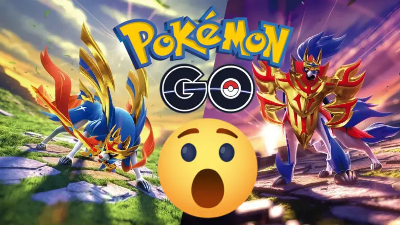 Zacian y Zamazenta Pokemon GO