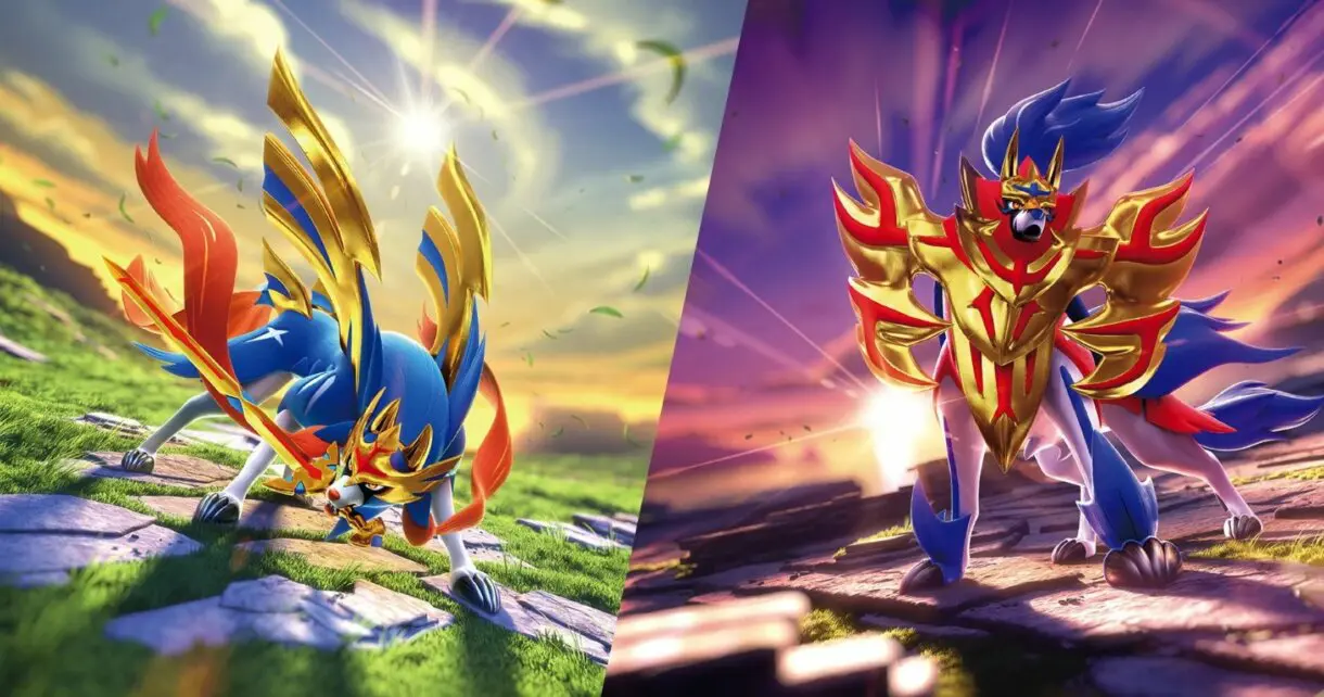 Zacian y Zamazenta Pokemon