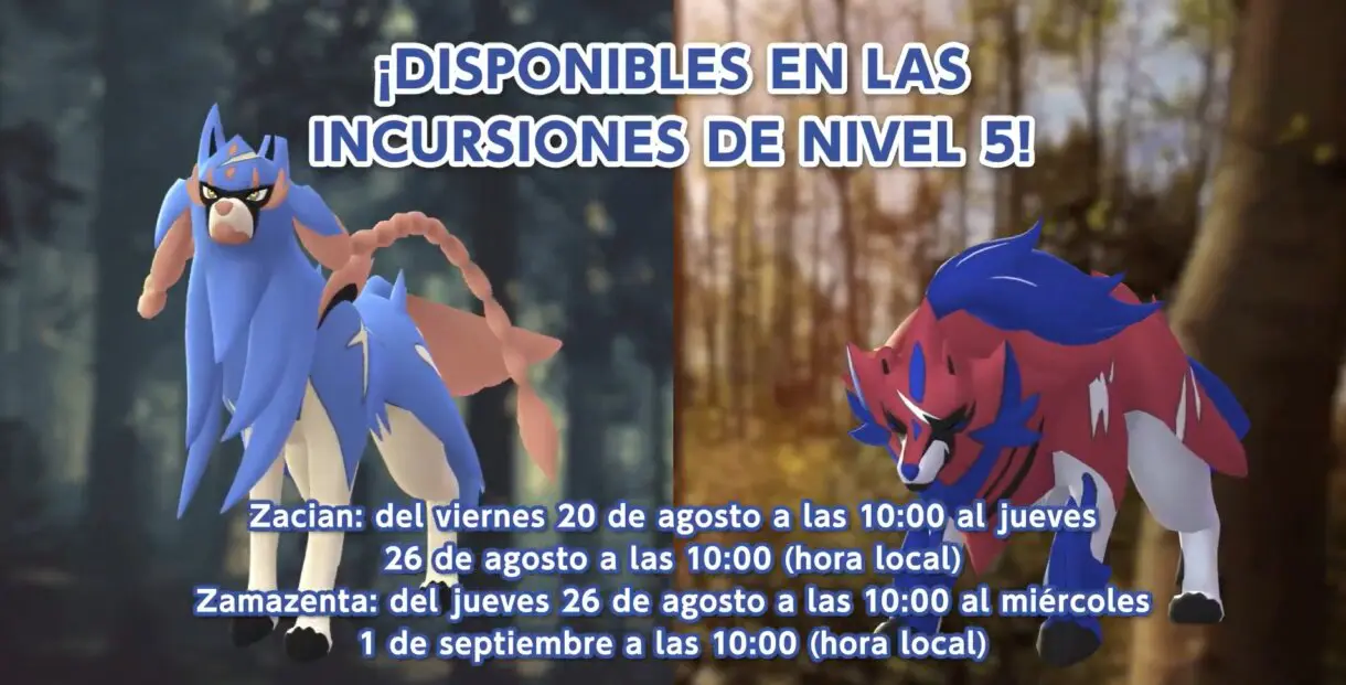 zacian zamazenta pokemon go