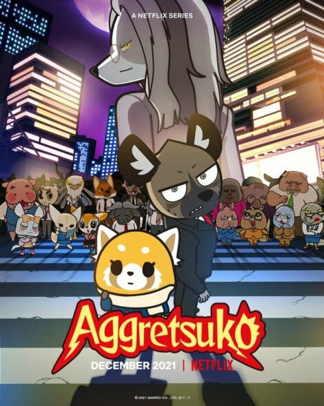 Portada de Aggretsuko