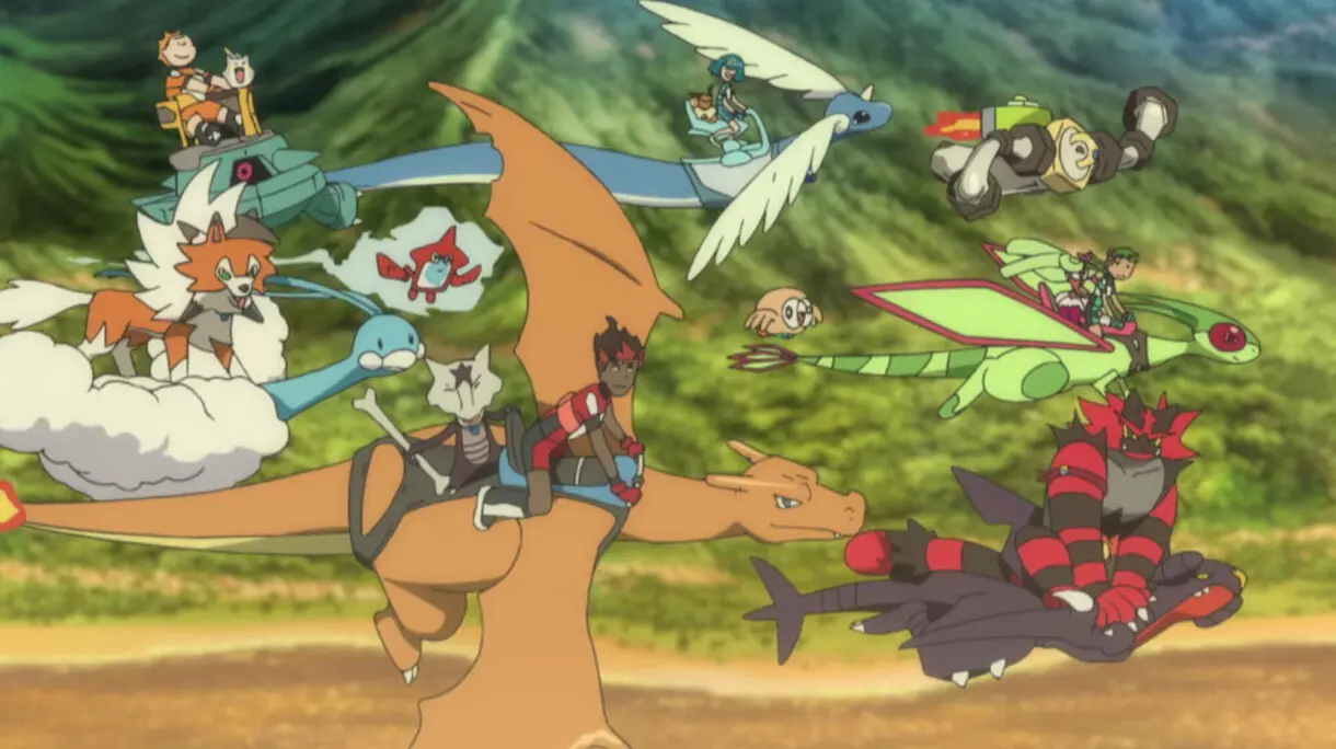 anime de Pokemon Sol y Luna despedida final
