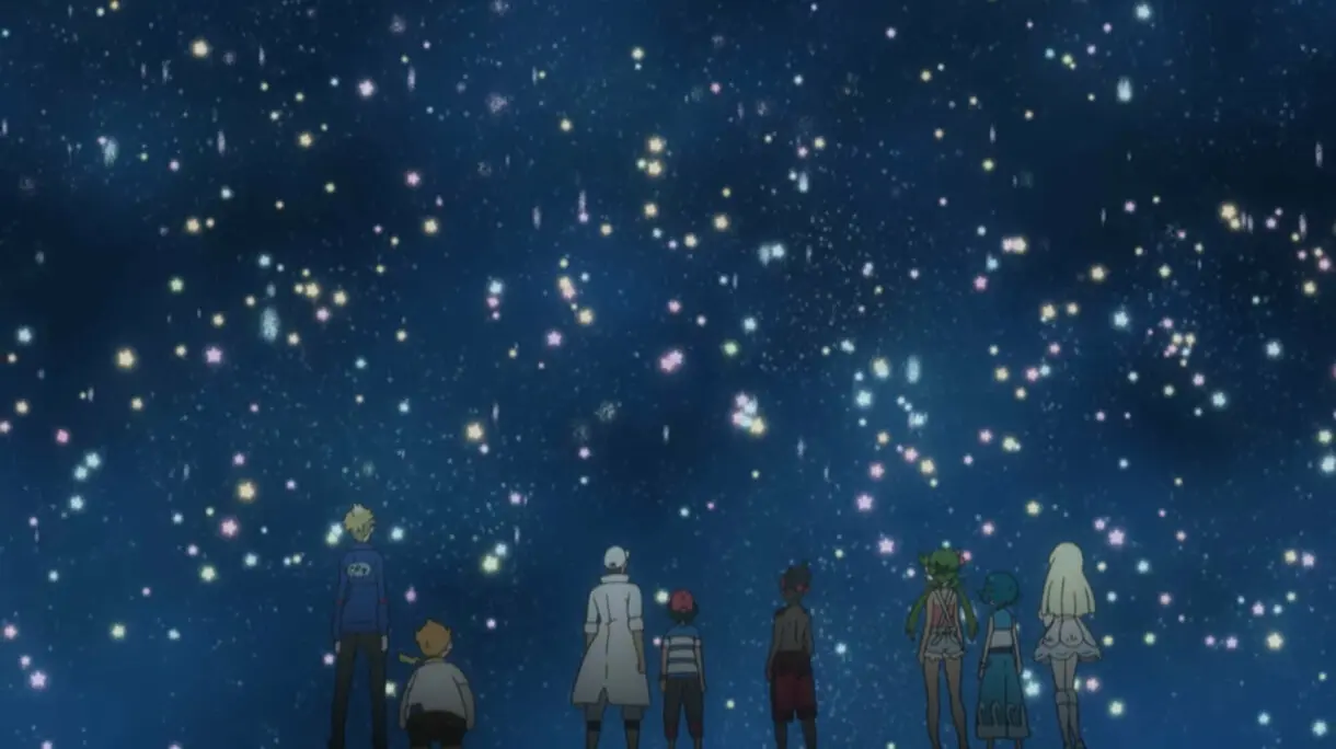 anime de Pokemon Sol y Luna Minior