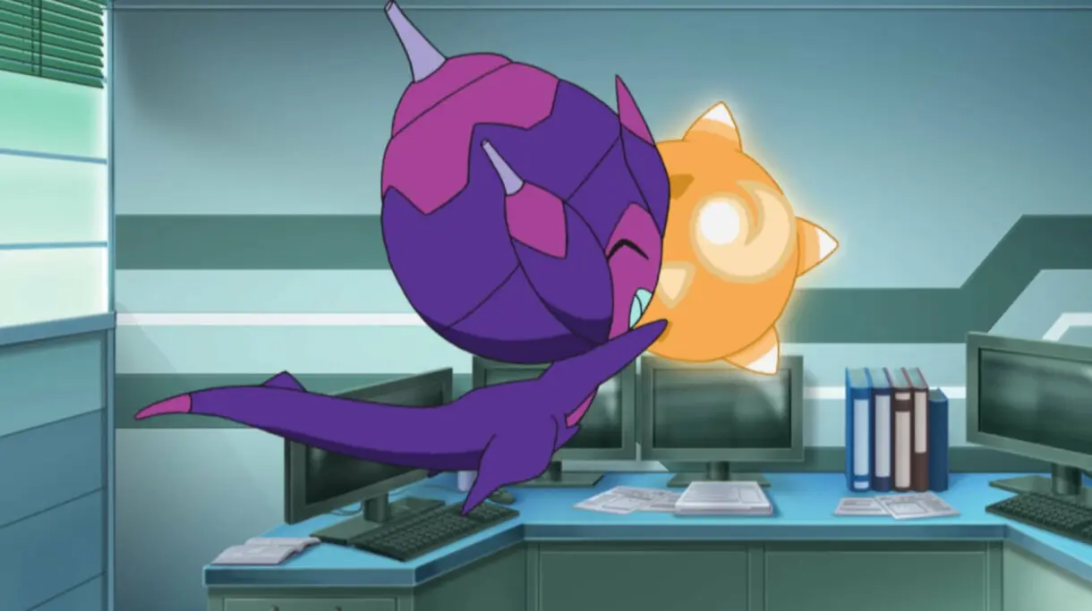 anime de Pokemon Sol y Luna Poipole y Minior