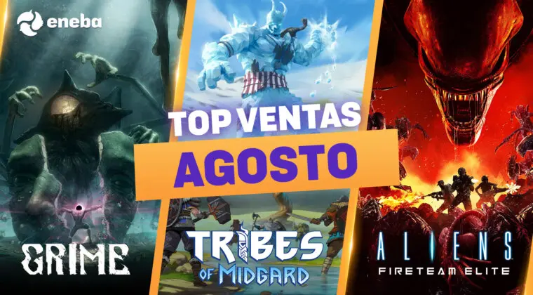 Imagen de Hasta un 83% de DTO en el ranking de los juegos más vendidos en agosto en Eneba