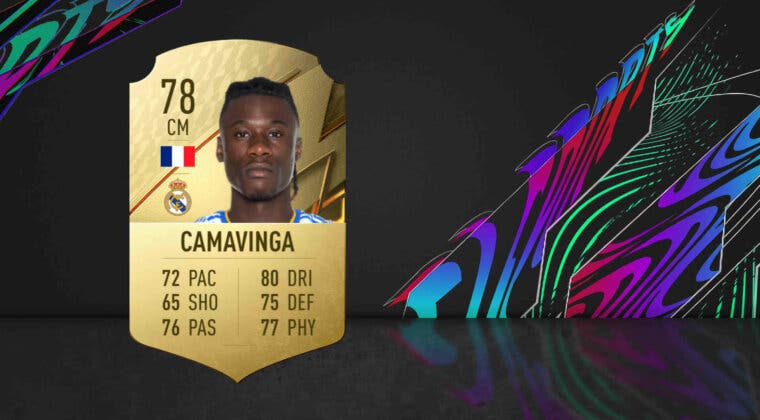 Imagen de FIFA 22: review de Camavinga. ¿Gran centrocampista para empezar la temporada o sobrevalorado?