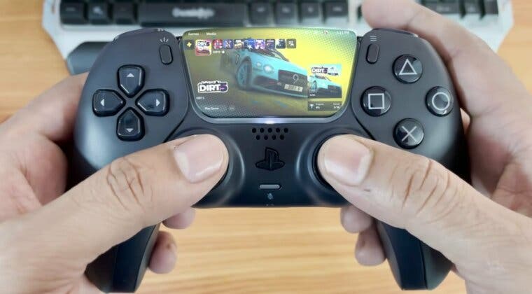Imagen de ¿Una pantalla en el DualSense? Imaginan jugar a PS5 en el mando y ya es mi sueño imposible