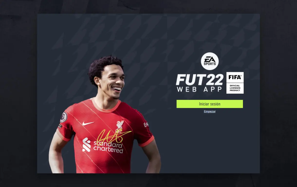 FIFA 22: ya está disponible la Web App de Ultimate Team. Aquí tienes el enlace