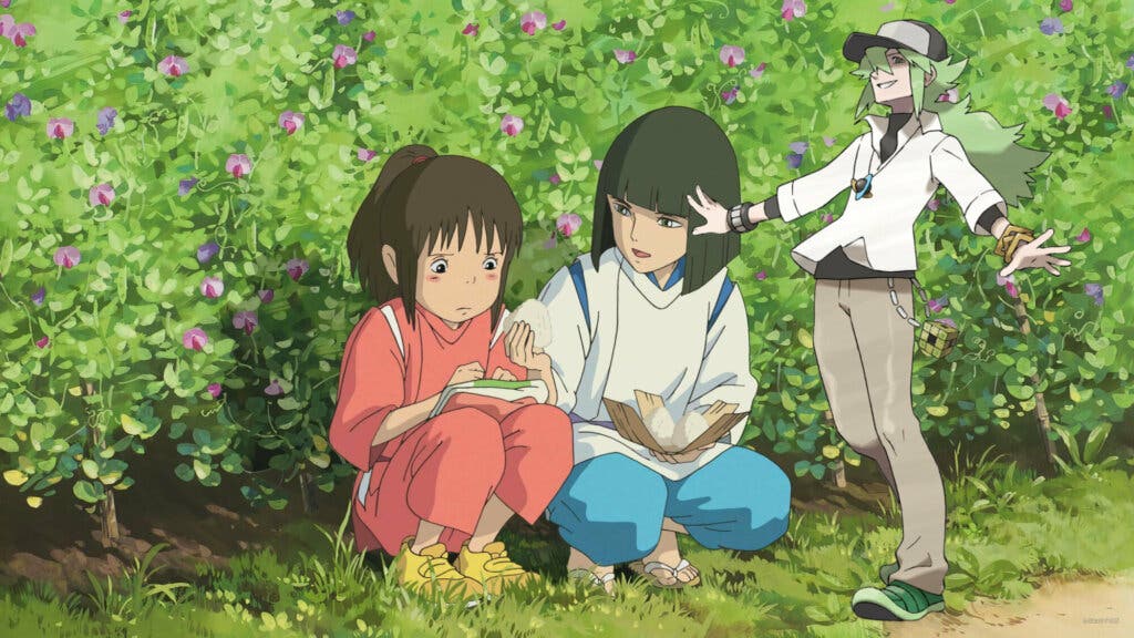 Chihiro Haku N Pokemon Studio Ghibli