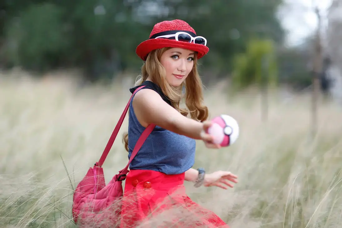 Serena llega desde Kalos con este cosplay de Pokémon