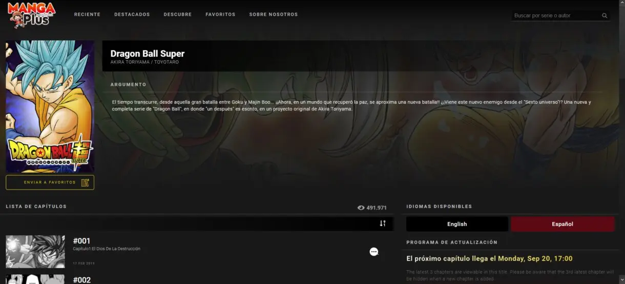 db super 76 captura