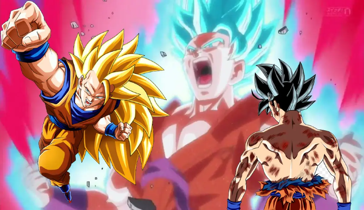 dragon ball transformaciones