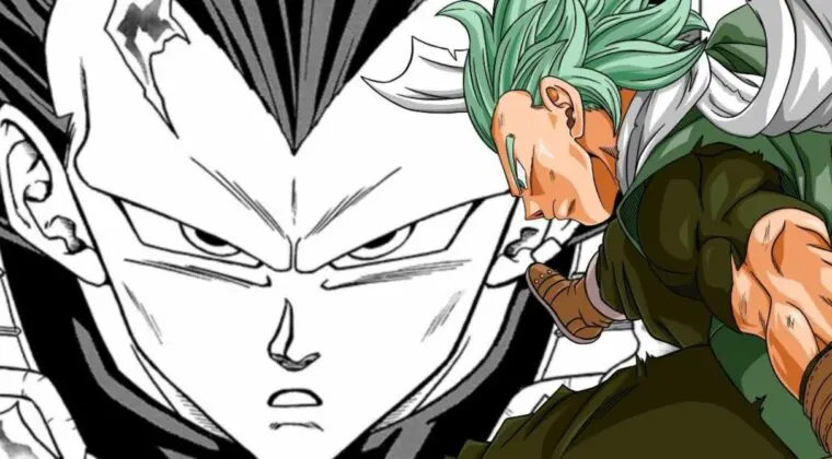 Imagen de Vegeta Megainstinto y Granolah en Dragon Ball Z; así es el increíble arte de un fan